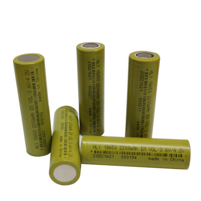 3,6 Volt 18650 2200mah Pin Li Ion siêu sạc Dung lượng cao