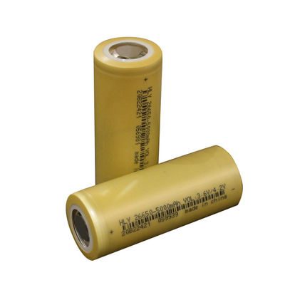 Tế bào pin hình trụ nhỏ 26650 5000mAh 3.6V Trọng lượng nhẹ cho xe máy điện