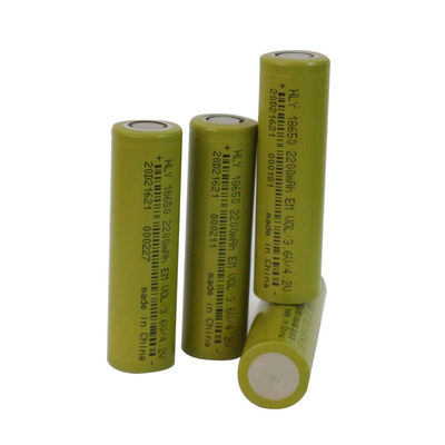 Tuổi thọ dài Pin Cell 18650, Pin Lithium 3,6 Volt 2200mah