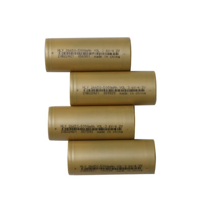Xả nước cao 0,5c Pin Lithium 3,6v Li Ion Pin có thể sạc lại cho đèn năng lượng mặt trời ngoài trời