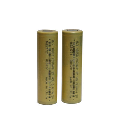 3.6 Vôn 2000mAh Pin Lithium Ion 18650 có thể sạc lại cho xe tay ga điện