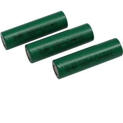 Tế bào pin Li-ion NCM hình trụ 3.7V 2500Mah 18650 cho xe điện