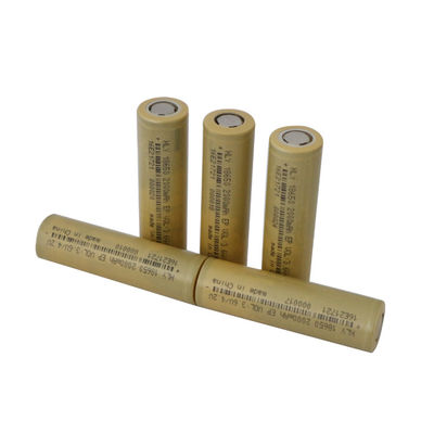 Tốc độ cao 3,6 V Lithium 500 Chu kỳ 2000 mah 18650 Pin cho dụng cụ điện