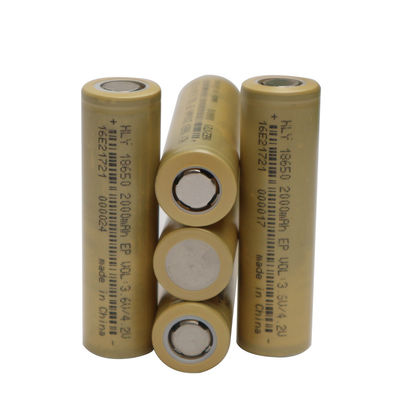 Pin Lithium Ion 2000mah 18650 có thể sạc lại Tốc độ cao gấp 500 lần