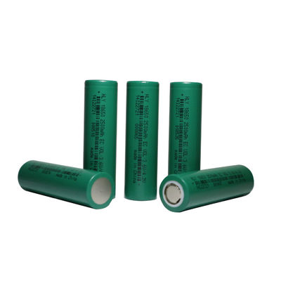 Tế bào pin Lithium 2500mah 18650 có thể sạc lại để lưu trữ năng lượng