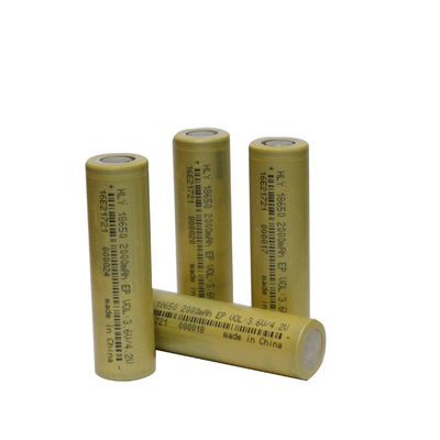 An toàn cao 3,6 Volt Pin 2000mah 18650 có thể sạc lại cho xe tay ga điện