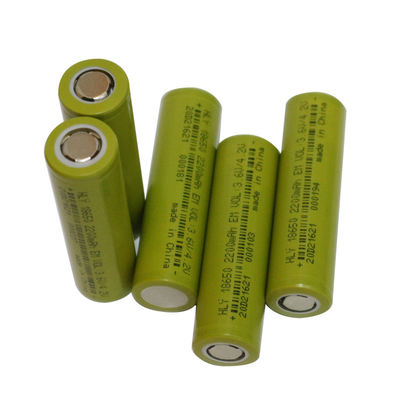 Pin Lithium có thể sạc lại 18650, Pin Lithium Ion 3.6v 2200mah