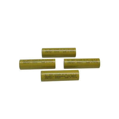 Công suất cao 2200 mah 18650 Pin 3,6 Volt Lithium Ion Pin 500 chu kỳ