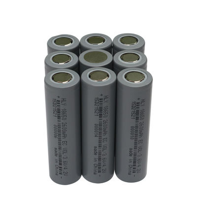 Pin công suất cao 3,6 Volt Li Ion 2600mah 18650 để lưu trữ năng lượng