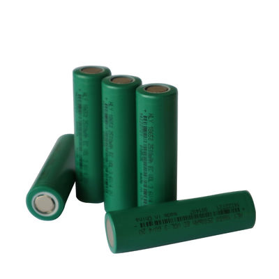 Kích thước nhỏ 18650 Pin 3.6 volt 18650 2500 mah Pin Lithium Ion FCC