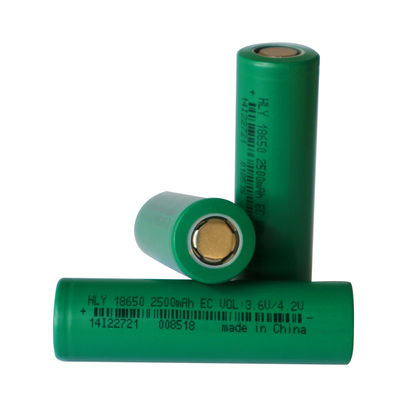Pin đèn pin sáng Lithium Ion có thể sạc lại 18650 3.6V 2500mAh