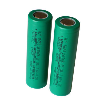Pin đèn pin sáng Lithium Ion có thể sạc lại 18650 3.6V 2500mAh