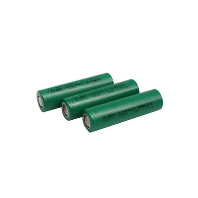Pin 3,6 Volt 2500mah 18650 có thể tái chế Mật độ năng lượng cao có thể sạc lại
