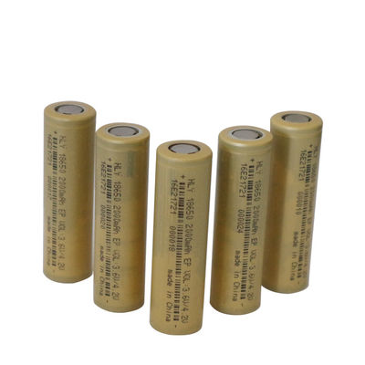 Mật độ năng lượng cao 18650 Pin Lithium Ion 3.6V 2000mAh cho các dụng cụ làm vườn