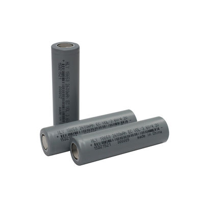 500 lần Pin Li Ion 18650 hình trụ Pin sạc 3,6V 2600mAh