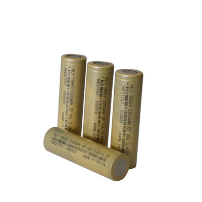 Nguồn điện di động Đèn pin sáng hình trụ Tế bào pin Lithium Ion 18650 2000mAh