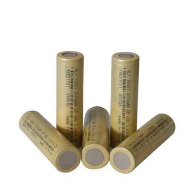 Tế bào pin hình trụ Li Ion 2000mAh cho xe máy điện 3.6V 18650