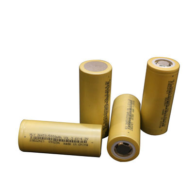 Vòng đời dài 26650 Tế bào pin hình trụ Lithium 3.6V 5000mAh có thể sạc lại