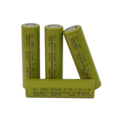 Pin lithium 18650 3.6v 2200mah có thể sạc lại Nguồn điện Pin Lithium MSDS