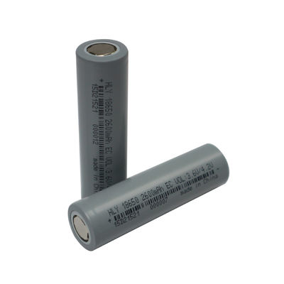 Tế bào pin Lithium Ion 2600mAh 3.6V 18650 có thể sạc lại Tuổi thọ dài