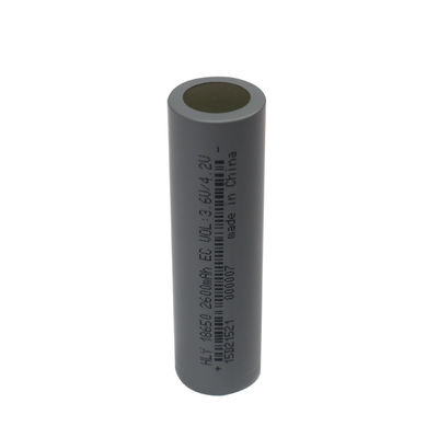 Tế bào pin Lithium Ion 2600mAh 3.6V 18650 có thể sạc lại Tuổi thọ dài