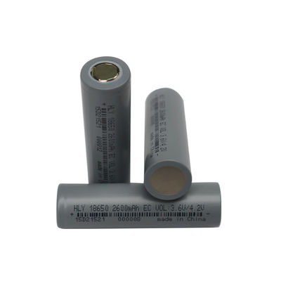 Tế bào pin BIS 3.6 Volt Lithium Ion 2600mah 18650 Tốc độ cao