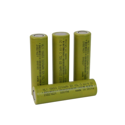 Pin NCM 3.6 v Li Ion Cell 2200mAh Pin có thể sạc lại được