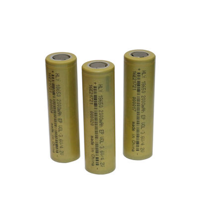 3.6 Vôn 2000mAh Pin Lithium Ion 18650 có thể sạc lại cho xe tay ga điện